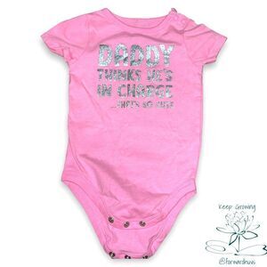 Daddy Thinks He’s In Charge Onesie 6-9 month